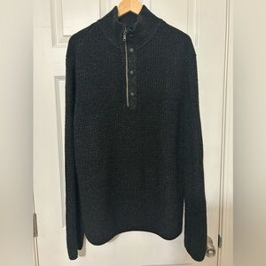 SOLD Men’s Banana Republic Wool Half-Zip Sweater